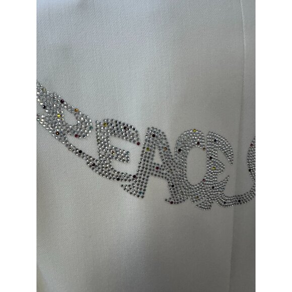 Zadig&Voltaire Women's Back Letter Wings Pressed Diamond Simple Jacquard Blazer - Picture 3 of 12